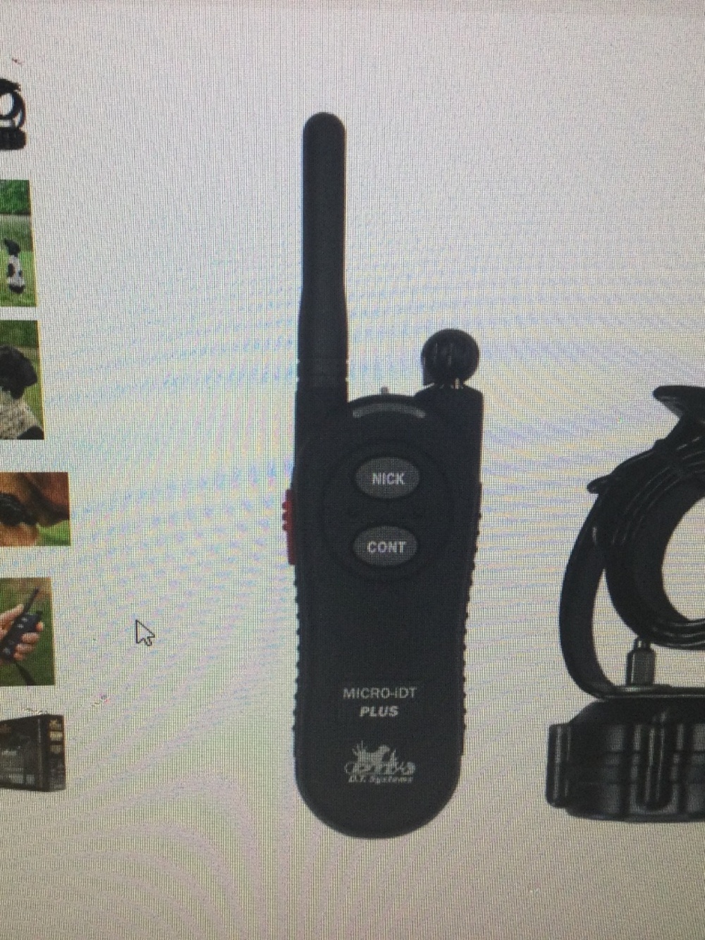 Dog training collar Micro IDT Plus. No box